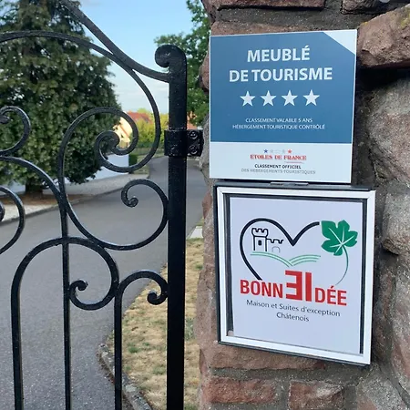 Apartamento Bonne Idee - Georges - Meublé De Tourisme 4 étoiles Châtenois